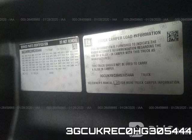 3GCUKREC0HG305444 фото 8