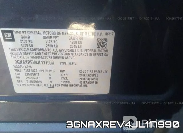 3GNAXREV4JL117990 фото 9