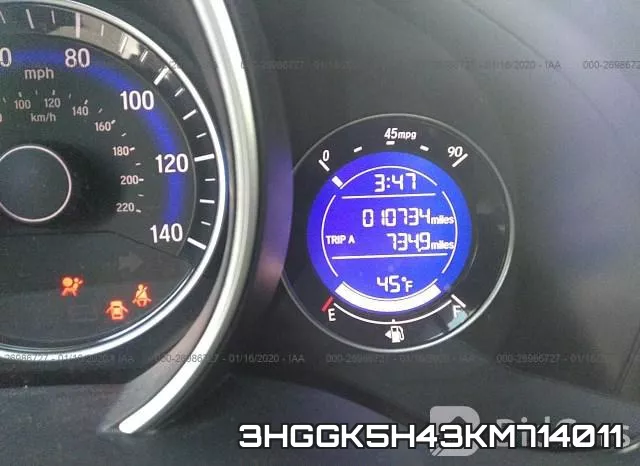 3HGGK5H43KM714011 фото 7