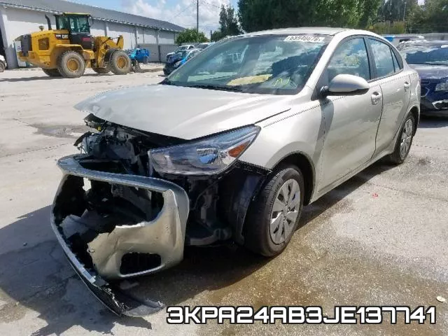 3KPA24AB3JE137741 фото 2