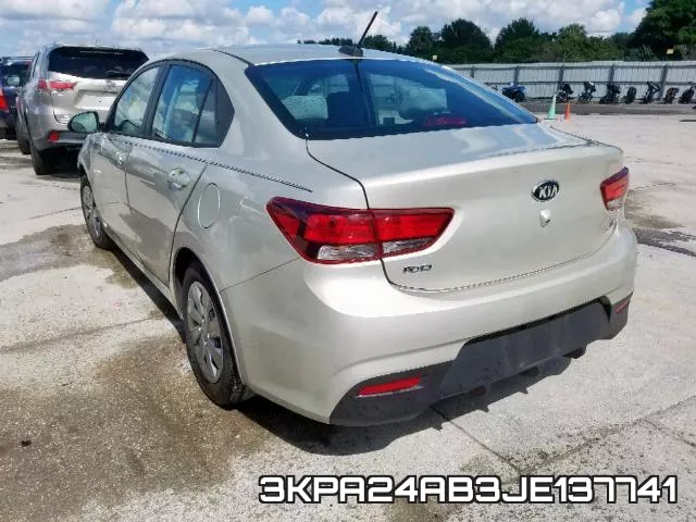 3KPA24AB3JE137741 фото 3