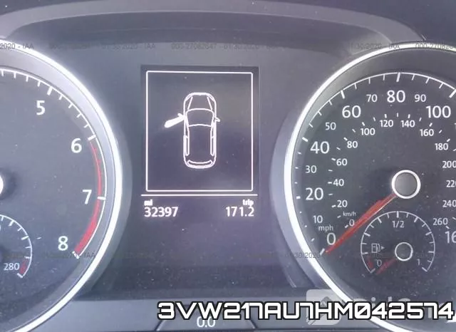 3VW217AU7HM042574 фото 5