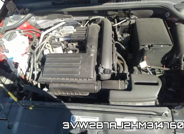 3VW2B7AJ2HM314760 фото 2