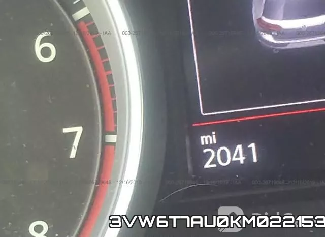 3VW6T7AU0KM022153 фото 5