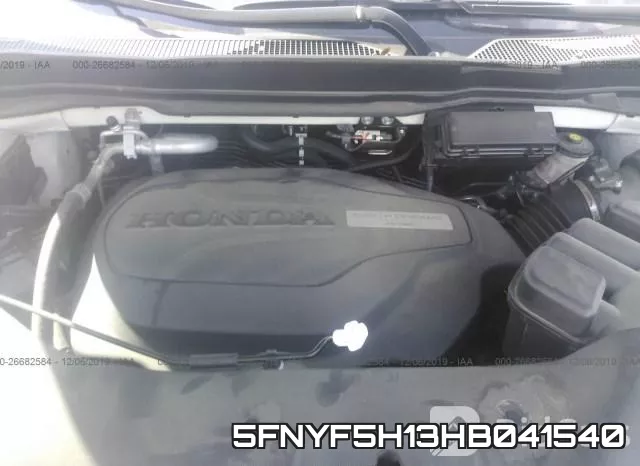 5FNYF5H13HB041540 фото 2