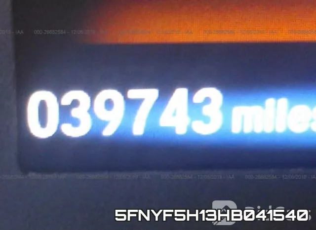 5FNYF5H13HB041540 фото 6