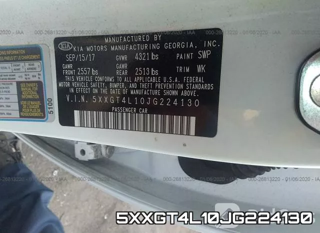 5XXGT4L10JG224130 фото 7