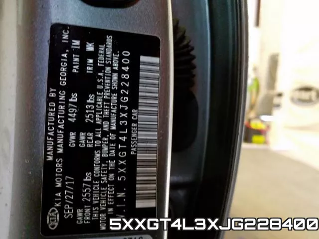 5XXGT4L3XJG228400 фото 2