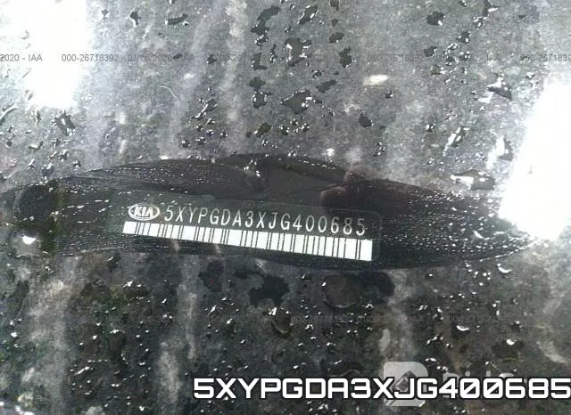 5XYPGDA3XJG400685 фото 7