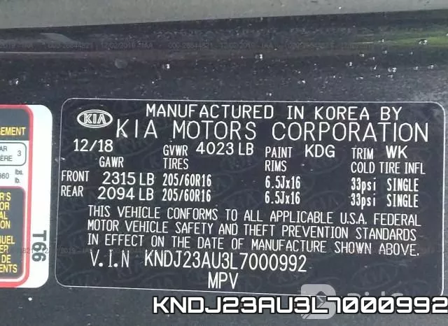 KNDJ23AU3L7000992 фото 9