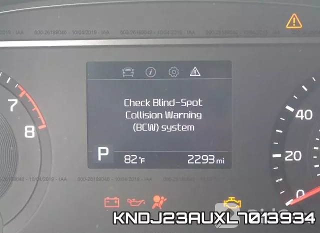 KNDJ23AUXL7013934 фото 6