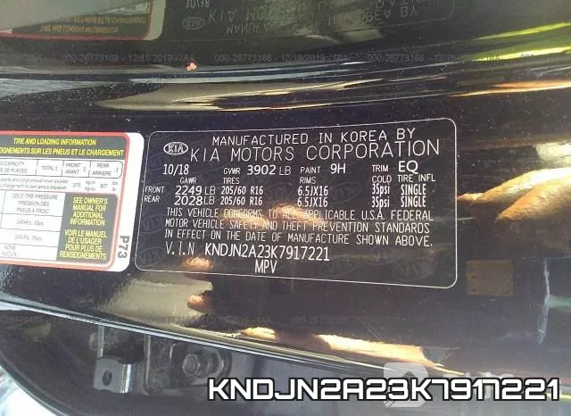 KNDJN2A23K7917221 фото 9