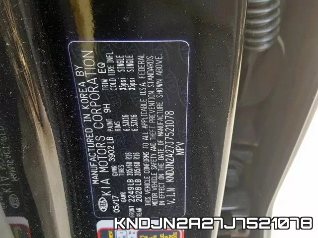 KNDJN2A27J7521078 фото 2