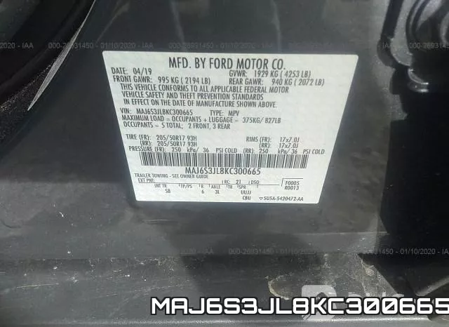 MAJ6S3JL8KC300665 фото 6
