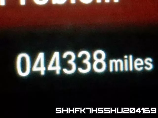SHHFK7H55HU204169 фото 8