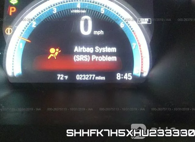 SHHFK7H5XHU233330 фото 6