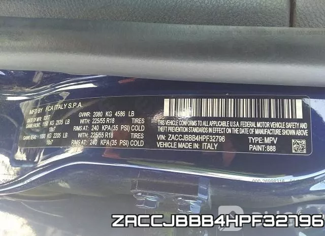 ZACCJBBB4HPF32796 фото 10