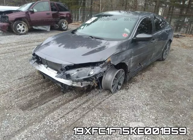 19XFC1F75KE001859 фото 6