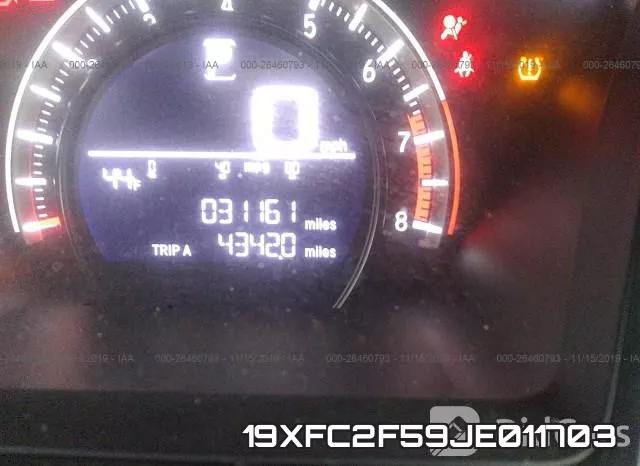 19XFC2F59JE011703 фото 7