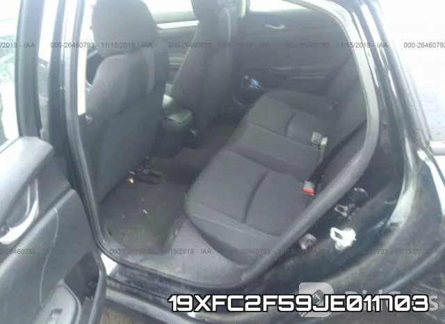 19XFC2F59JE011703 фото 8