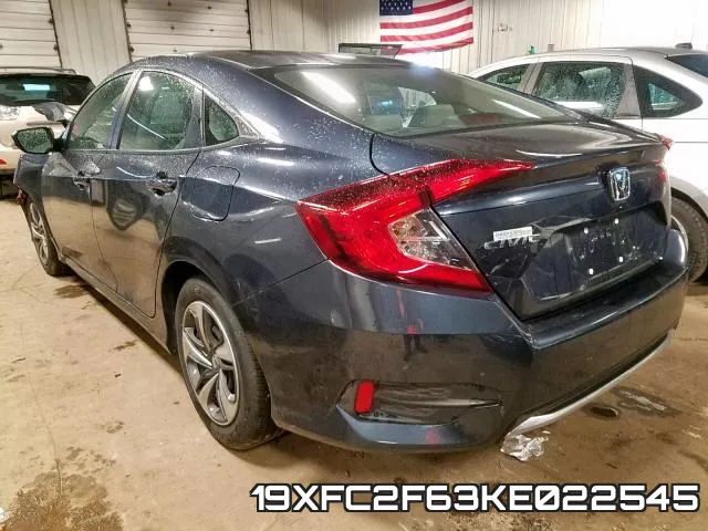 19XFC2F63KE022545 фото 4
