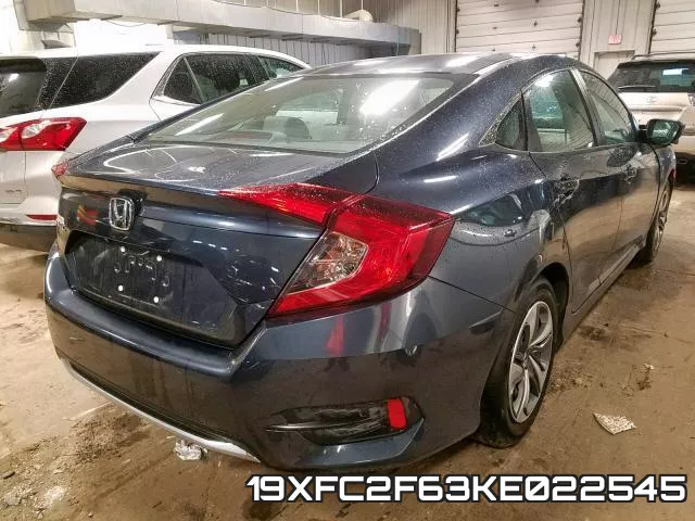 19XFC2F63KE022545 фото 5