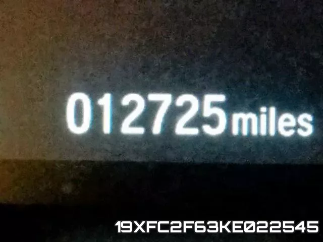 19XFC2F63KE022545 фото 8