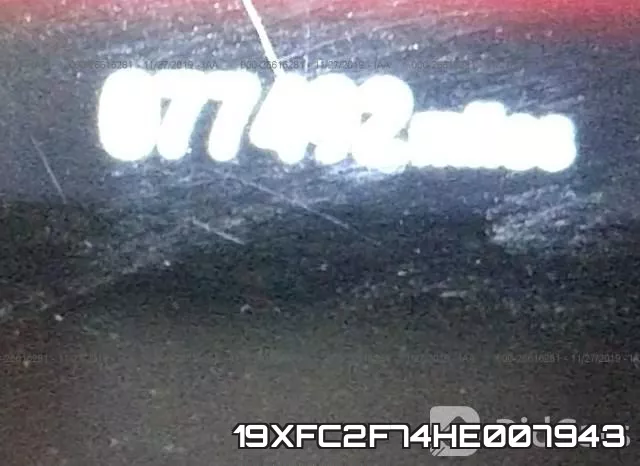 19XFC2F74HE007943 фото 6