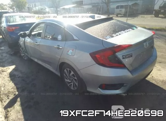 19XFC2F74HE220598 фото 4