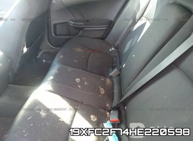 19XFC2F74HE220598 фото 8