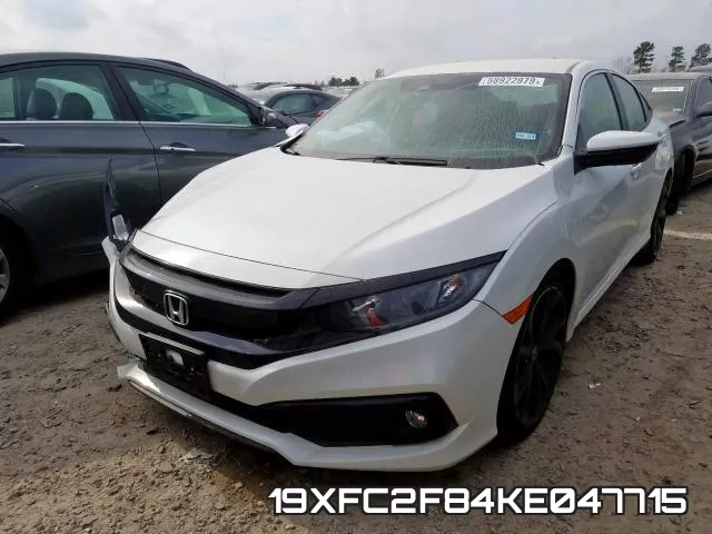 19XFC2F84KE047715 фото 2