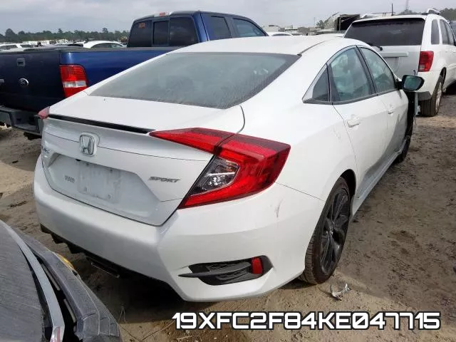 19XFC2F84KE047715 фото 3