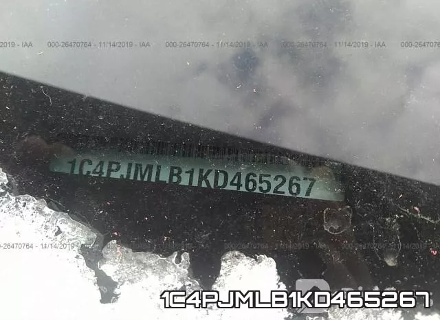 1C4PJMLB1KD465267 фото 9