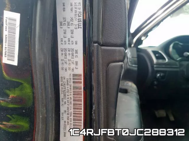 1C4RJFBT0JC288312 фото 2
