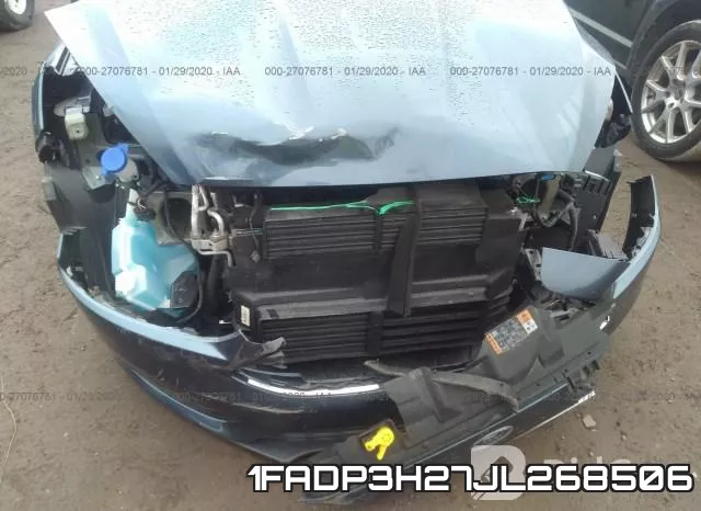 1FADP3H27JL268506 фото 6