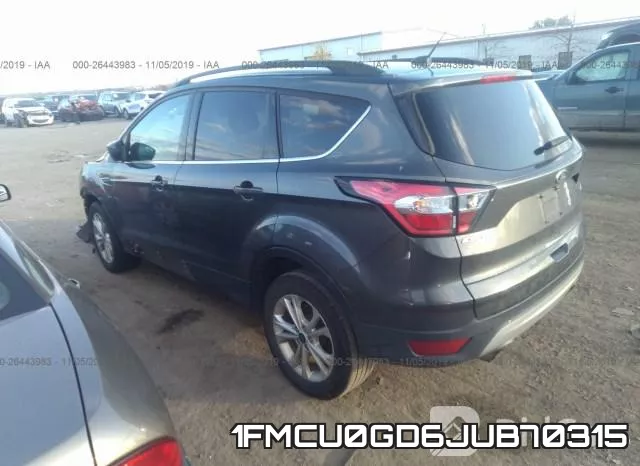 1FMCU0GD6JUB70315 фото 2