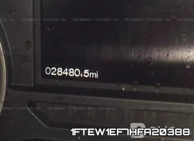 1FTEW1EF7HFA20388 фото 8