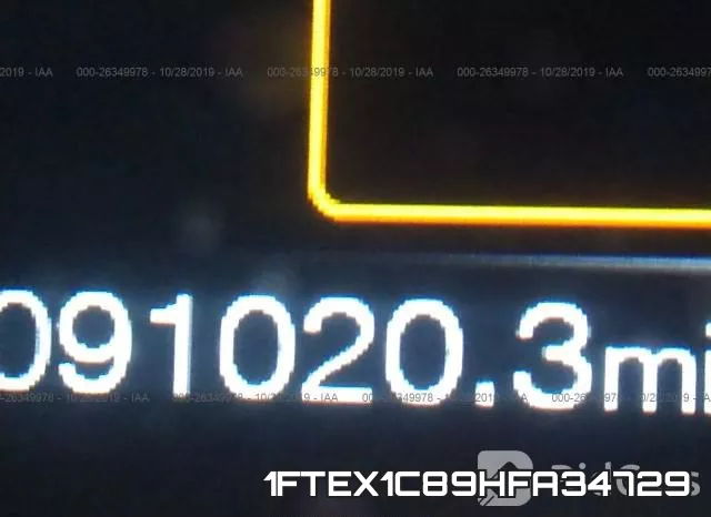 1FTEX1C89HFA34729 фото 5
