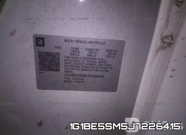 1G1BE5SM5J7226415 фото 6