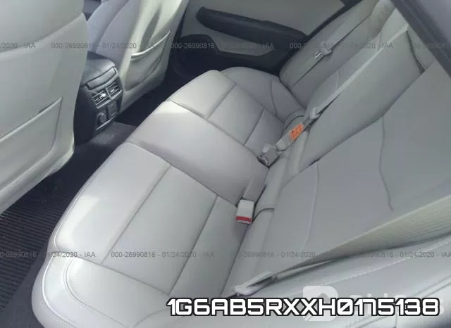 1G6AB5RXXH0175138 фото 7