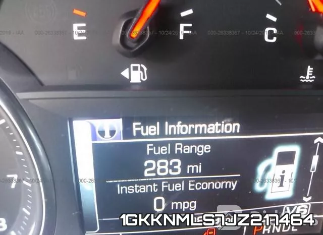 1GKKNMLS7JZ217464 фото 6