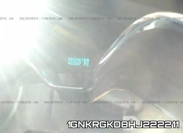 1GNKRGKD8HJ222211 фото 7