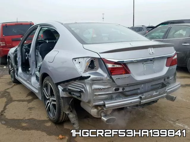 1HGCR2F53HA139841 фото 3