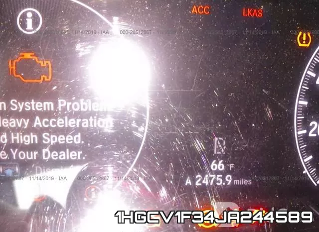 1HGCV1F34JA244589 фото 7