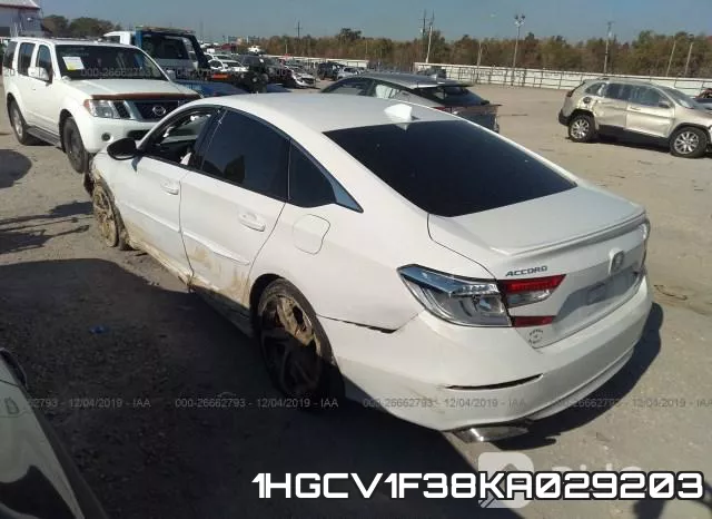 1HGCV1F38KA029203 фото 2