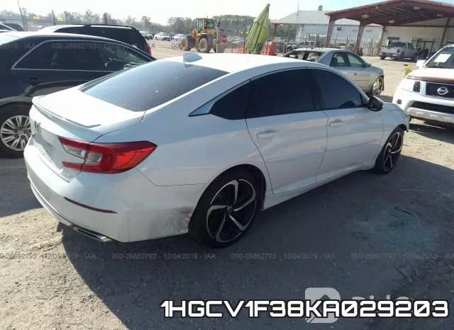1HGCV1F38KA029203 фото 3