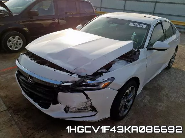 1HGCV1F43KA086692 фото 3