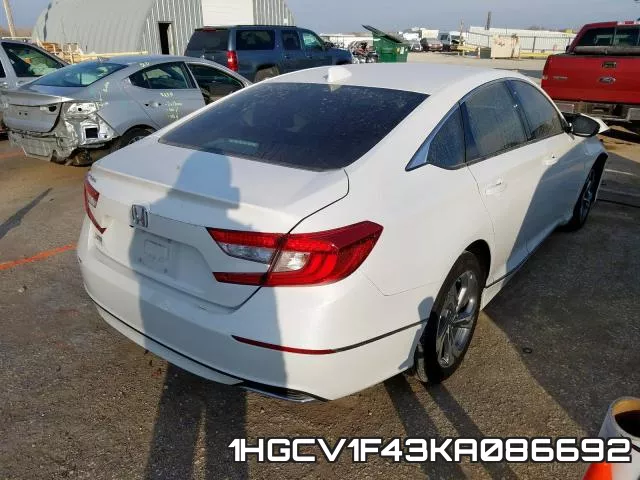 1HGCV1F43KA086692 фото 4