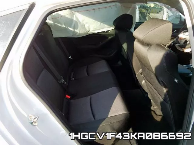 1HGCV1F43KA086692 фото 5