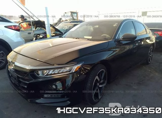 1HGCV2F35KA034350 фото 3